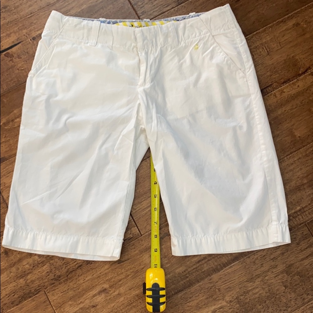 White shorts